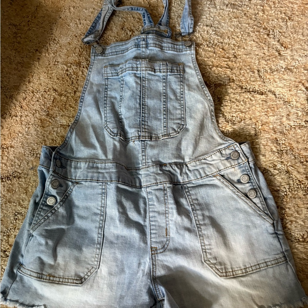 Overall Shorts